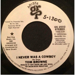 Tom Browne I Never Was A Cowboy USED VINYL 7INCH PROMO 45 RPM