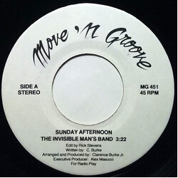Invisible Man's Band Sunday Afternoon USED VINYL 7INCH 45 RPM SINGLE PROMO