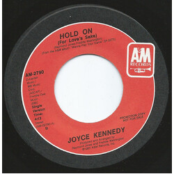 Joyce Kennedy Hold On (For Love's Sake) USED VINYL 7INCH 45 RPM PROMO STEREO
