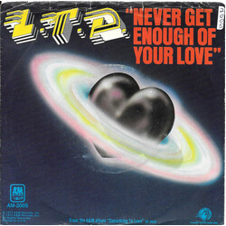 L.T.D. Never Get Enough Of Your Love USED VINYL 7INCH 45 RPM PROMO STEREO MONO
