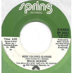 Millie Jackson Rose Colored Glasses USED VINYL 7INCH 45 RPM SINGLE