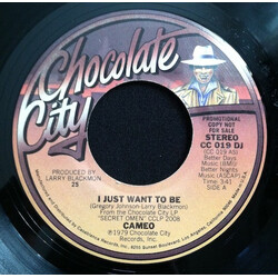 Cameo I Just Want To Be USED VINYL 7INCH 45 RPM SINGLE STEREO MONO PROMO