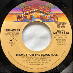 Parliament Theme From The Black Hole USED VINYL 7INCH 45 RPM SINGLE PROMO STEREO MONO