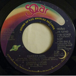 Carrie Lucas Career Girl USED VINYL 7INCH SINGLE 45 RPM PROMO