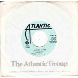 Billy Griffin Believe It Or Not USED VINYL 7INCH 45 RPM PROMO