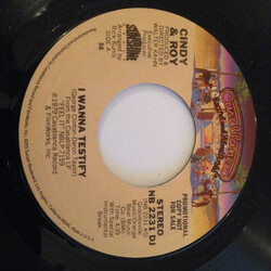 Cindy & Roy I Wanna Testify USED VINYL 7INCH 45 RPM SINGLE PROMO