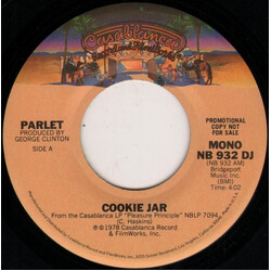 Parlet Cookie Jar USED VINYL 7INCH 45 RPM SINGLE MONO STEREO PROMO