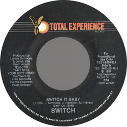 Switch (6) Switch It Baby USED VINYL 7INCH 45 RPM PROMO