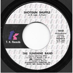 The Sunshine Band Shotgun Shuffle USED VINYL 7INCH 45 RPM SINGLE