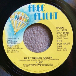 Alex (8) Heartbreak Queen USED VINYL 7INCH 45 RPM PROMO STEREO MONO
