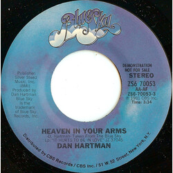 Dan Hartman Heaven In Your Arms USED VINYL 7INCH 45 RPM PROMO