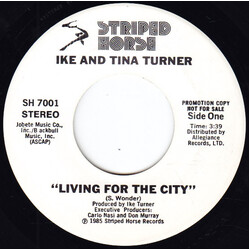 Ike & Tina Turner Living For The City USED VINYL 7INCH 45 RPM PROMO STEREO