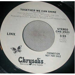 Linx Together We Can Shine USED VINYL 7INCH 45 RPM PROMO