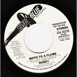 Robey Moth To A Flame USED VINYL 7INCH 45 RPM PROMO