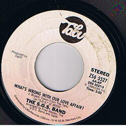 The S.O.S. Band What's Wrong With Our Love Affair? USED VINYL 7INCH