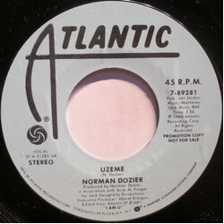 Norman Dozier Uzeme USED VINYL 7INCH 45 RPM PROMO