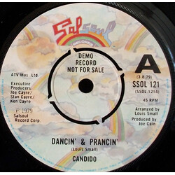 Candido Dancin' & Prancin' USED VINYL 7INCH 45 RPM SINGLE PROMO