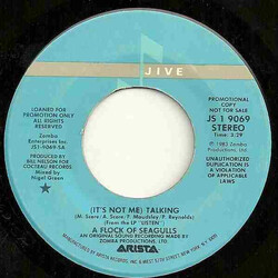 A Flock Of Seagulls (It's Not Me) Talking USED VINYL 7INCH SINGLE PROMO STEREO MONO