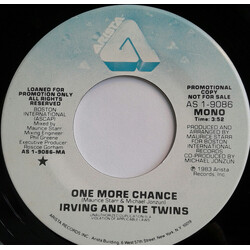 Irving And The Twins One More Chance USED VINYL 7INCH SINGLE PROMO