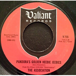 The Association (2) Pandora's Golden Heebie Jeebies USED VINYL 7INCH 45 RPM SINGLE STYRENE