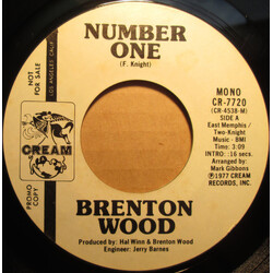 Brenton Wood Number One USED VINYL 7INCH 45 RPM PROMO STYRENE STEREO MONO
