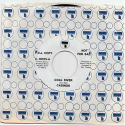 The Casinos Coal River USED VINYL 7INCH 45 RPM SINGLE PROMO