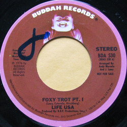 Life U.S.A. Foxy Trot PT. I & II USED VINYL 7INCH 45 RPM PROMO