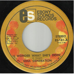 Soul Generation I Wonder What She's Doin' / Key To Your Heart USED VINYL 7INCH 45 RPM SINGLE STEREO