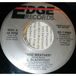 J. Blackfoot Bad Weather USED VINYL 7INCH 45 RPM PROMO