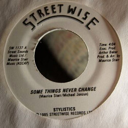 The Stylistics Some Things Never Change USED VINYL 7INCH PROMO