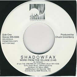 Shadowfax Word From The Village USED VINYL 7INCH PROMO SINGLE