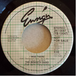 The Bendeth Band I Was There USED VINYL 7INCH 45 RPM SINGLE PROMO STEREO MONO