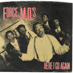 Force MD's Here I Go Again USED VINYL 7INCH 45 RPM PROMO