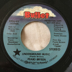 Peabo Bryson Underground Music USED VINYL 7INCH 45 RPM PROMO STEREO MONO