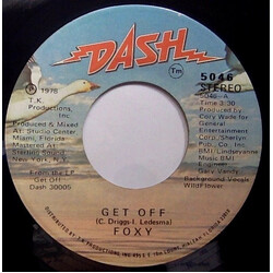 Foxy Get Off / You Make Me Hot USED VINYL 7INCH 45 RPM