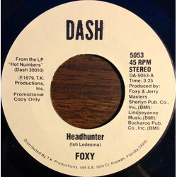 Foxy Headhunter USED VINYL 7INCH 45 RPM PROMO