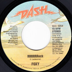 Foxy RRRRRRock / Devil Boogie USED VINYL 7INCH 45 RPM SINGLE STYRENE STEREO