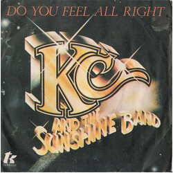 KC & The Sunshine Band Do You Feel All Right USED VINYL 7INCH 45 RPM