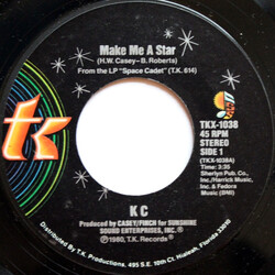 KC (4) Make Me A Star USED VINYL 7INCH 45 RPM SINGLE