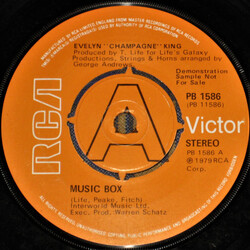 Evelyn King Music Box USED VINYL 7INCH 45 RPM SINGLE PROMO