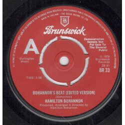 Hamilton Bohannon Bohannon's Beat USED VINYL 7INCH 45 RPM PROMO