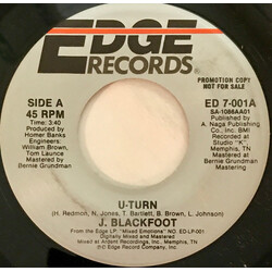 J. Blackfoot U-Turn USED VINYL 7INCH 45 RPM PROMO