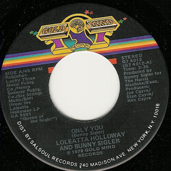 Loleatta Holloway / Bunny Sigler Only You USED VINYL 7INCH 45 RPM