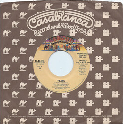 C.O.D. (7) Tears USED VINYL 7INCH 45 RPM SINGLE PROMO STEREO MONO