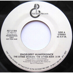 Engelbert Humperdinck The Other Woman / The Other Man USED VINYL 7INCH 45 RPM SINGLE PROMO