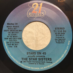 Stars On 45 / The Star Sisters Medley USED VINYL 7INCH 45 RPM SINGLE PROMO STEREO