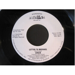 Leslie (14) Letter To Michael USED VINYL 7INCH 45 RPM SINGLE PROMO