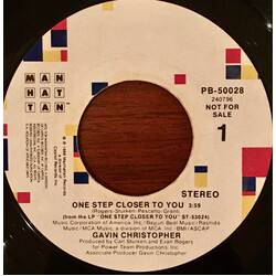 Gavin Christopher One Step Closer To You USED VINYL 7INCH 45 RPM SINGLE PROMO STEREO