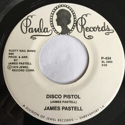 James Pastell Disco Pistol USED VINYL 7INCH SINGLE PROMO WHITE LABEL