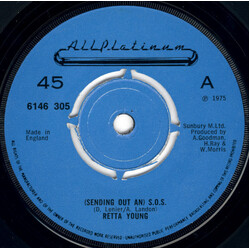 Rhetta Young (Sending Out An) S.O.S. USED VINYL 7INCH 45 RPM